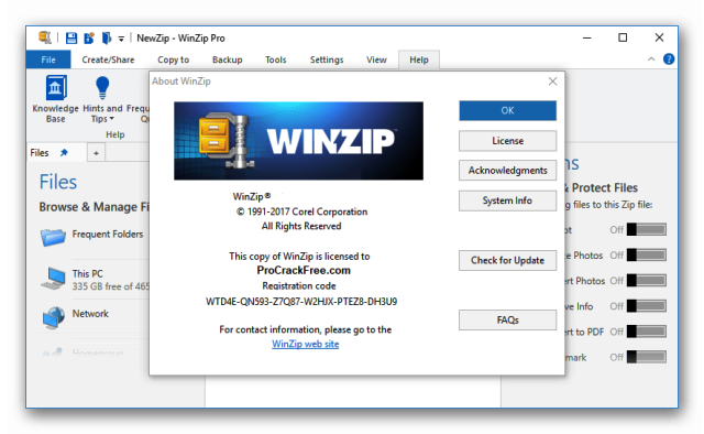 winzip activation code free